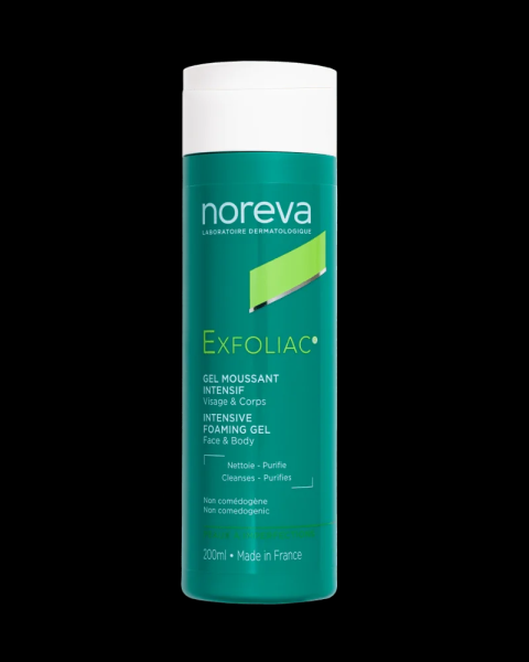 NOREVA EXFOLIAC GEL MOUSSANT 200ML
