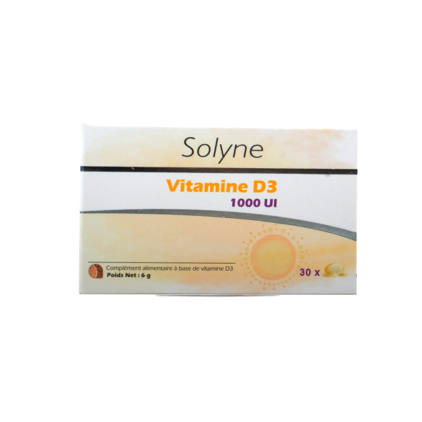 SOLYNE VITAMINE D3 1000UI B/30