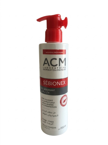 ACM SEBIONEX GEL MOUSSANT 200ML ACM SEBIONEX GEL MOUSSANT 200ML