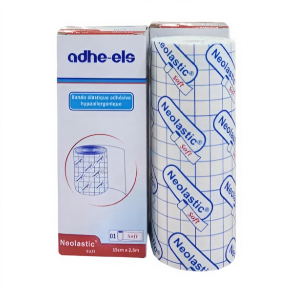 ADHE ELS BANDE ELAS ADHESIVE HYPOALLERGENIQUE 15CM*2.5M