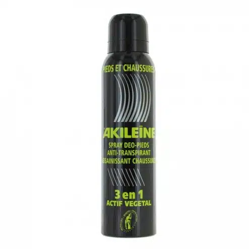 AKILEINE NOIR DEO-PIED ANTI TRANSPIRANT 150ML