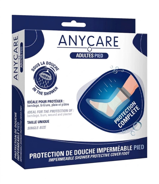 ANYCARE PROTECT DE DOUCHE PIED IMPERMEABLE ADULT
