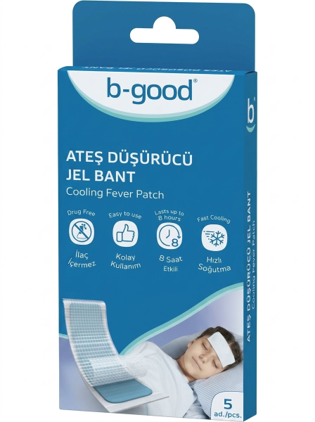 B GOOD  COOLING FEVER PATCH B5