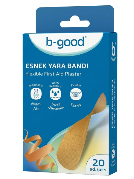 B GOOD FLEXIBLE FIRST AID PLASTER B20