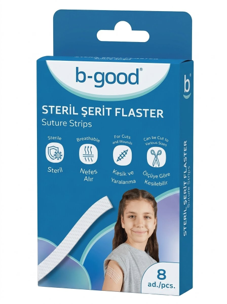 B GOOD SUTURE STRIPS B8PCS