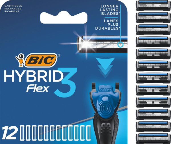 BIC 3 HYBRID + 12 RECHARGES