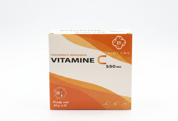 BIOLYNE VITAMINE C EN STICKS 550Mg