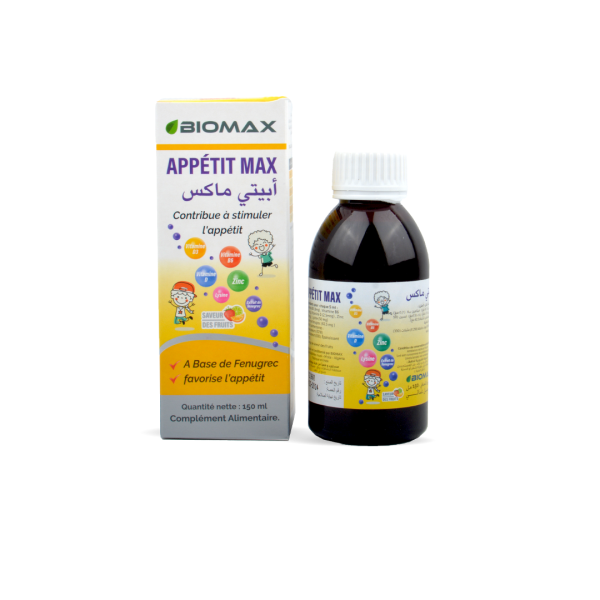 BIOMAX APPETIT MAX SIROP 150 ML