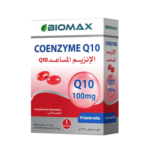 BIOMAX COENZYME Q10 30 CAPS BIOMAX COENZYME Q10 30 CAPS