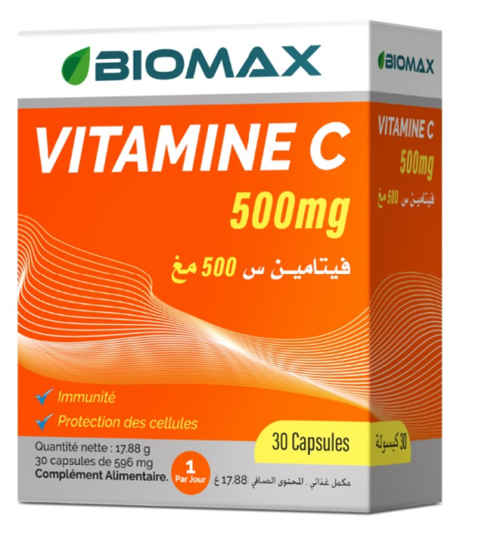BIOMAX VITAMINE C 500MG BIOMAX VITAMINE C 500MG
