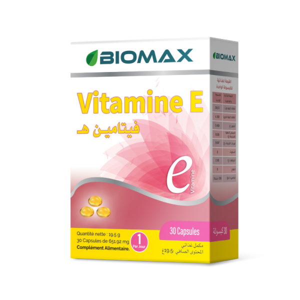 BIOMAX VITAMINE E 30 CAP