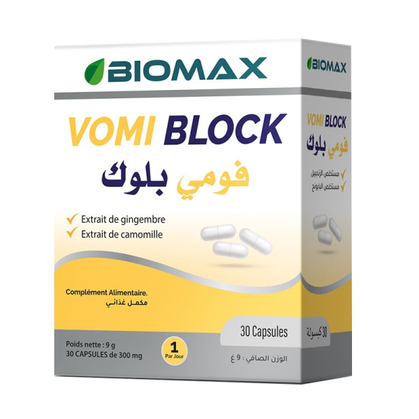 BIOMAX VOMI BLOCK 30 CAPS