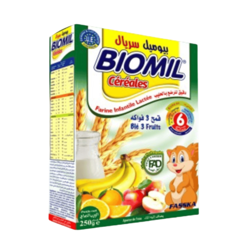 BIOMIL LACTEE  3 FRUITS  06 MOIS