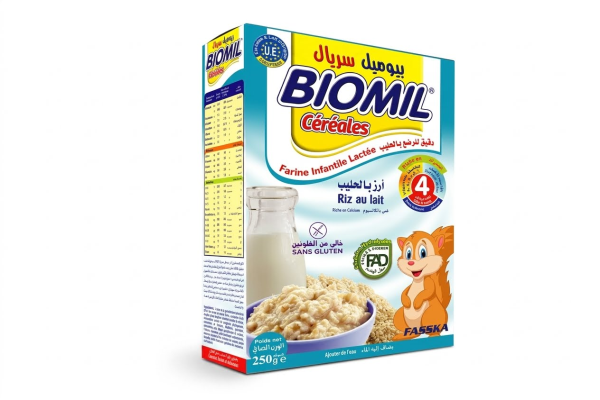 BIOMIL LACTEE CEREALES  RIZ 4 MOIS