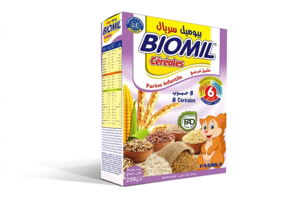 BIOMIL NON LACTEE  8 CEREALES 06 MOIS