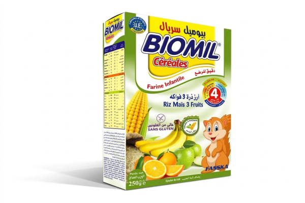 BIOMIL NON LACTEE FRUITS 4 MOIS