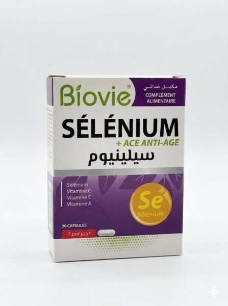 BIOVIE SELENIUM +ANTI AGE B/20CPS BIOVIE SELENIUM +ANTI AGE B/20CPS