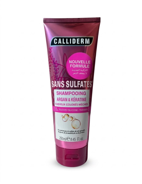 CALLIDERM SHAMP S/ SULFATES ARGAN ET KERATINE