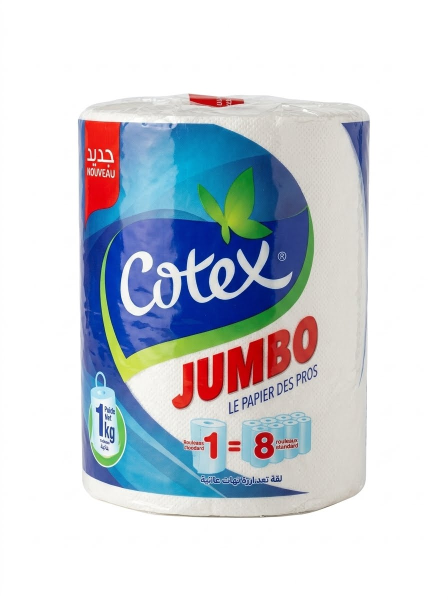 COTEX JUMBO ESSUIE TOUT