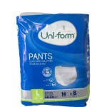 COUCHE ADULTE UNIFORM  LARGE CULOTTE