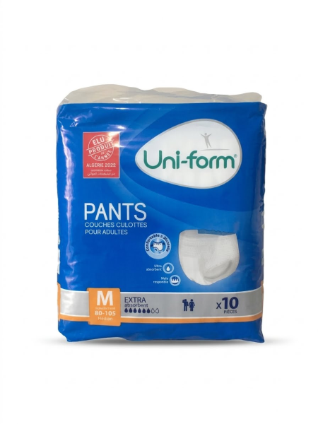 COUCHE ADULTE UNIFORM  MEDIUM CULOTTE