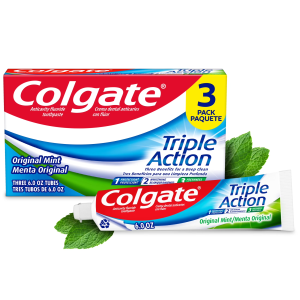 DENT COLGATE  TRIPLE ACTION