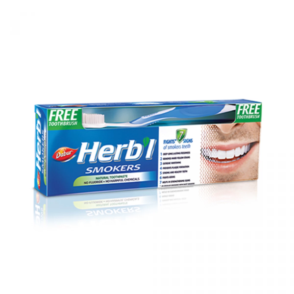 DENT DABUR HERB'L SMOKERS+BAD 150G
