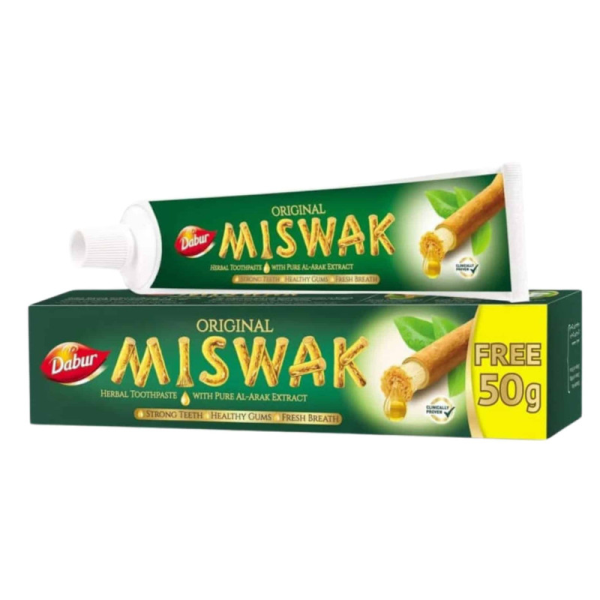 DENT DABUR MISWAK 120G + 50 FREE ORIGINAL