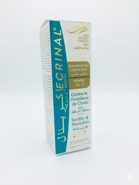 ECRINAL SHAMP  ANTI CHUTE HOMME 200ML