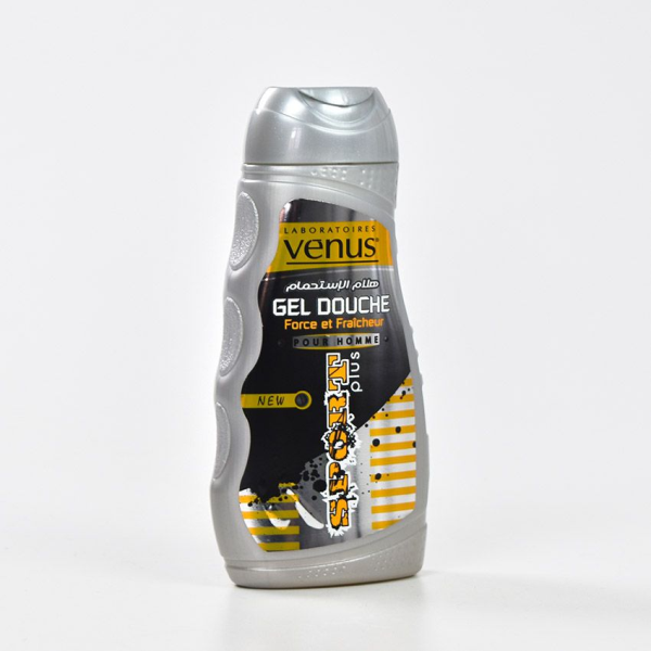 GEL DOUCHE VENUS HOMME FORCE ET FRAICHEUR