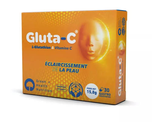 GLUTA C VIT C ECLAIR DE LA PEAU B/30 GLUTA C VIT C ECLAIR DE LA PEAU B/30