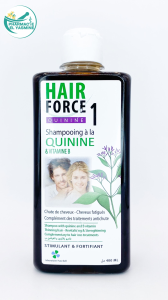HAIR FORCE SHAMPOING A LA QUININE 400ML HAIR FORCE SHAMPOING A LA QUININE 400ML