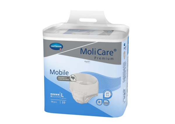 HARTMAN MOLICARE COUCHE ADULTE SLIP LARGE P/14