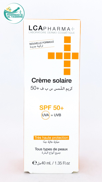 LCA CREME SOLAIRE  SPF 50/ 40ML