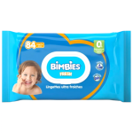 LINGETTE BIMBIES FRESH 84 PCS AC