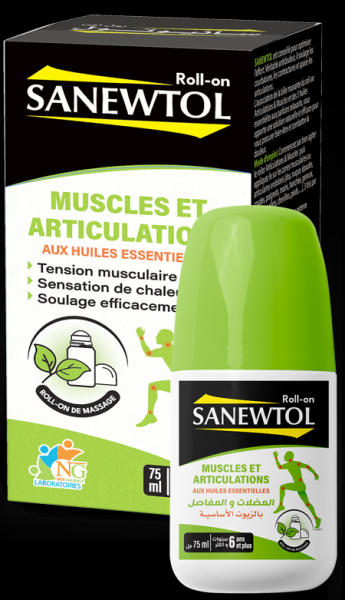 NEW GALENICA SANEWETOL ROLL ON 75ML