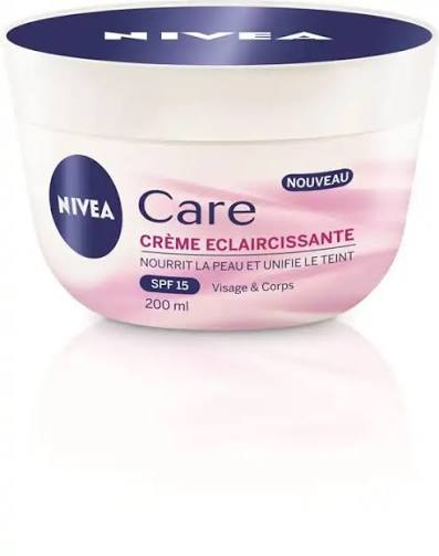 NIVEA CREME CARE ECLAIRCISSANTE 200ML NIVEA CREME CARE ECLAIRCISSANTE 200ML