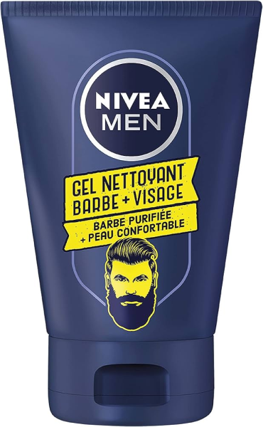 NIVEA GEL NETTOYANT VISAGE & BARBE
