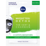 NIVEA MASQUE TISSU DETTOX  THE VERT& CHARBON