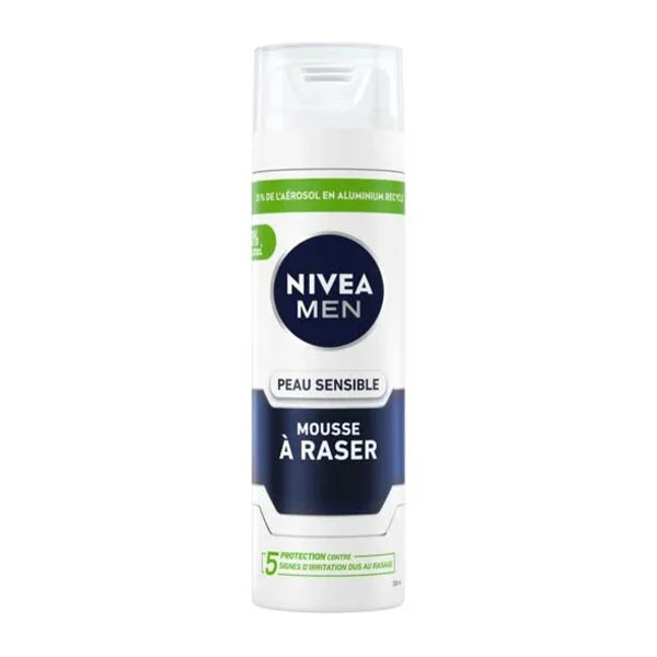 NIVEA MOUSSE A RASER PEAU SENSIBLE NIVEA MOUSSE A RASER PEAU SENSIBLE