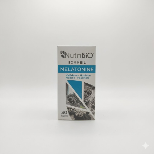 NUTRIBIO MELATONINE 30GELULES NUTRIBIO MELATONINE 30GELULES