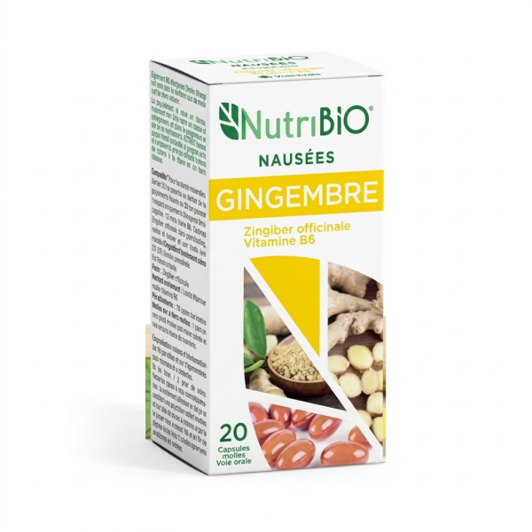 NUTRIBIO NAUSEES GINGEMBRE NUTRIBIO NAUSEES GINGEMBRE