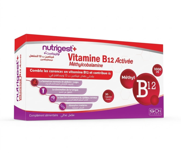 NUTRIGEST+VITAMINE B12  B/30