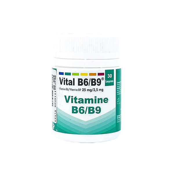 PHARMALLIANCE VITAL  B6/B9 BT/30CP