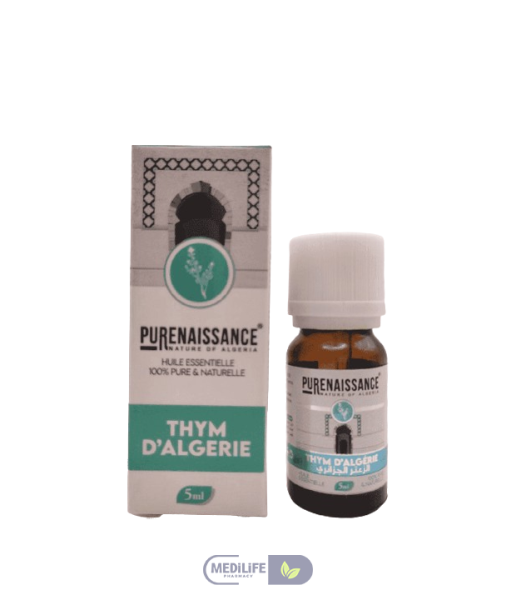 PUR H HUILE THYM ALGERIES 5ML PUR H HUILE THYM ALGERIES 5ML