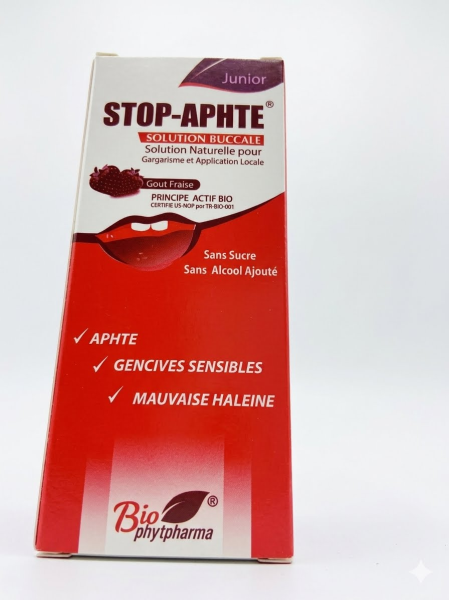 STOP APHTE ROUGE JUNIOR STOP APHTE ROUGE JUNIOR