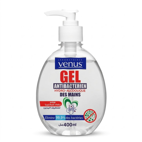 VENUS GEL HYDROALCOOLIQUE 400ML