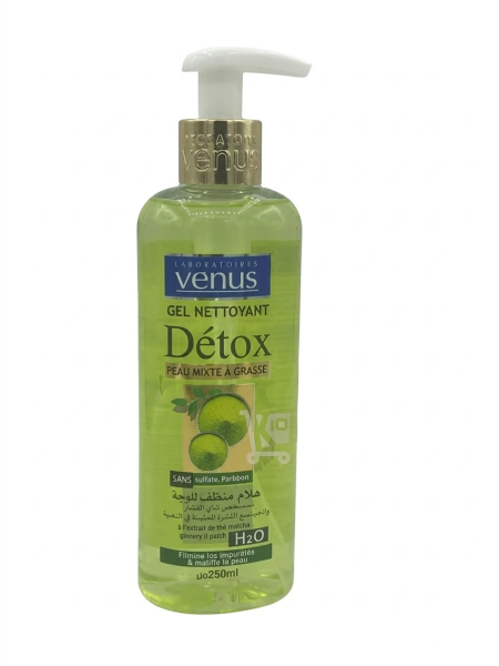 VENUS GEL NETTOYANT DETOX 250ML VENUS GEL NETTOYANT DETOX 250ML