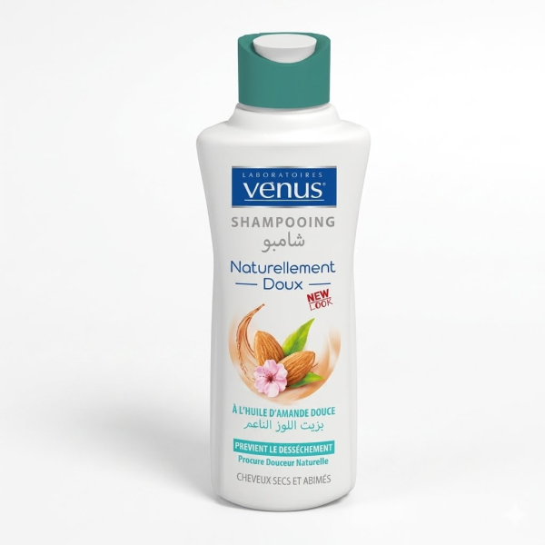 VENUS SHAMPOING 2 EN 1 A L'HUILE D'AMANDE DOUCE