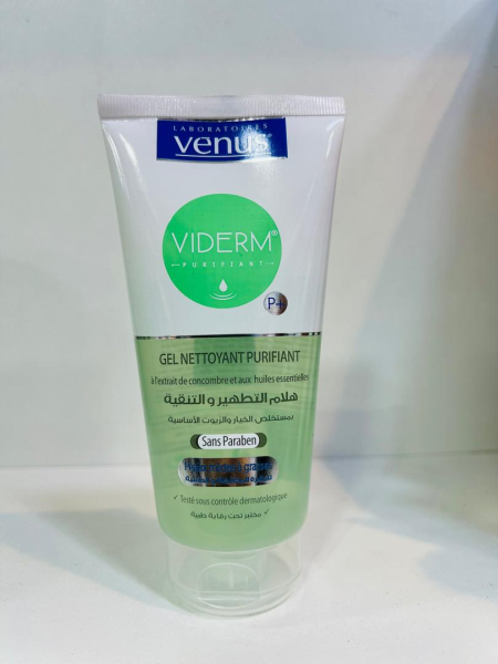 VENUS VIDERM GEL NETTOYANT PURIFIANT TUBE